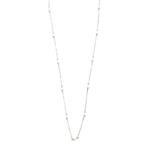 Ashley Gold Sterling Silver Pearls By The Yard Necklace