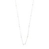Ashley Gold Sterling Silver Pearls By The Yard Necklace