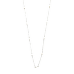 Ashley Gold Sterling Silver Pearls By The Yard Necklace