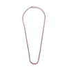 Ashley Gold Sterling Silver Pink CZ Tennis Necklace