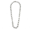 Ashley Gold Stainless Steel Diamond Cut Link Chain Necklace