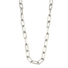 Ashley Gold Stainless Steel Diamond Cut Link Chain Necklace