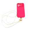 Ashley Gold Pearl Phone Case Chain Crossbody