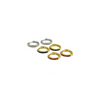 Ashley Gold Sterling Silver Mini Hoop CZ Earrings