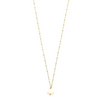 Ashley Gold Stainless Steel Gold Plated Pearls By The Yard With Fresh Water Pearl Drop Necklace