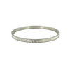 Ashley Gold Stainless Steel CZ Aztec Design Bangle Bracelet