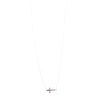 Ashley Gold Sterling Silver Cross Pendant Necklace