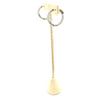 Ashley Gold Stainless Steel Inside/Outside CZ 1" Hoop Earrings