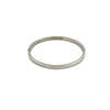 Ashley Gold Stainless Steel Line Design Bangle Bracelet