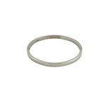 Ashley Gold Stainless Steel Line Design Bangle Bracelet
