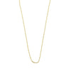 Ashley Gold Stainless Steel Gold Plated Ball Design Chain Necklace