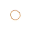 Ashley Gold Stainless Steel 2MM Ball Beaded Stretch Ring