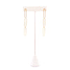 Ashley Gold Sterling Silver Gold Plated 3 Chain Design Drop Earrings