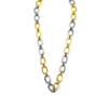 Ashley Gold Stainless Steel Two Toned Open Link Design Necklace