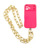 Ashley Gold Stainless Steel Gold Plated Link Phone Chain