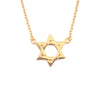 Ashley Gold Sterling Silver Simple Star Necklace