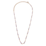 Ashley Gold Sterling Silver Pearl By The Yard Design Necklace