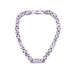 Ashley Gold Stainless Steel Link Chain Design Men's Bracelet
