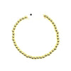Ashley Gold Stainless Steel Gold Plated Ball Beaded Stretch Enamel Fish Design Bracelet