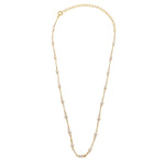 Ashley Gold Sterling Silver Gold Plated Pearls By The Yard Necklace