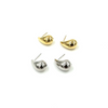 Ashley Gold Sterling Silver Tear Drop Stud Earrings