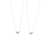 Ashley Gold Sterling Silver Assorted CZ Line Design Necklace