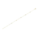 Ashley Gold Sterling Silver Gold Plated Enamel And Bezel Set CZ Bracelet