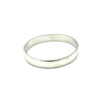 Ashley Gold Stainless Steel Plain Design Bangle Bracelet