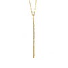 Ashley Gold Sterling Silver Gold Plated Round And Marquise CZ Hand Chain