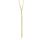 Ashley Gold Sterling Silver Gold Plated Round And Marquise CZ Hand Chain