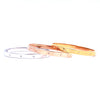 Ashley Gold Stainless Steel Mini Starburst Design Bangle Bracelet