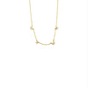 Ashley Gold Sterling Silver CZ Encrusted "MAMA" Necklace