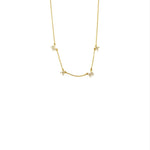 Ashley Gold Sterling Silver CZ Encrusted "MAMA" Necklace
