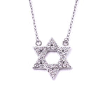 Ashley Gold Sterling Silver CZ Star Necklace