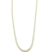 Ashley Gold Sterling Silver 5.00CTW Tennis Necklace