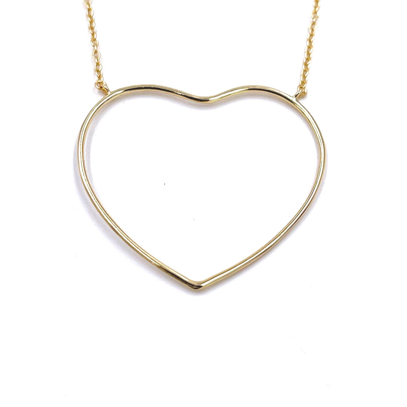 Large Southwestern Heart Necklace Tourmaline | Marlo Laz