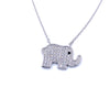 Ashley Gold Sterling Silver Lucky Elephant Necklace