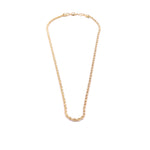 Ashley Gold Stainless Steel Gold Plated 18" Rope Chain