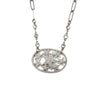 Ashley Gold Stainless Steel Explosion Star Necklace
