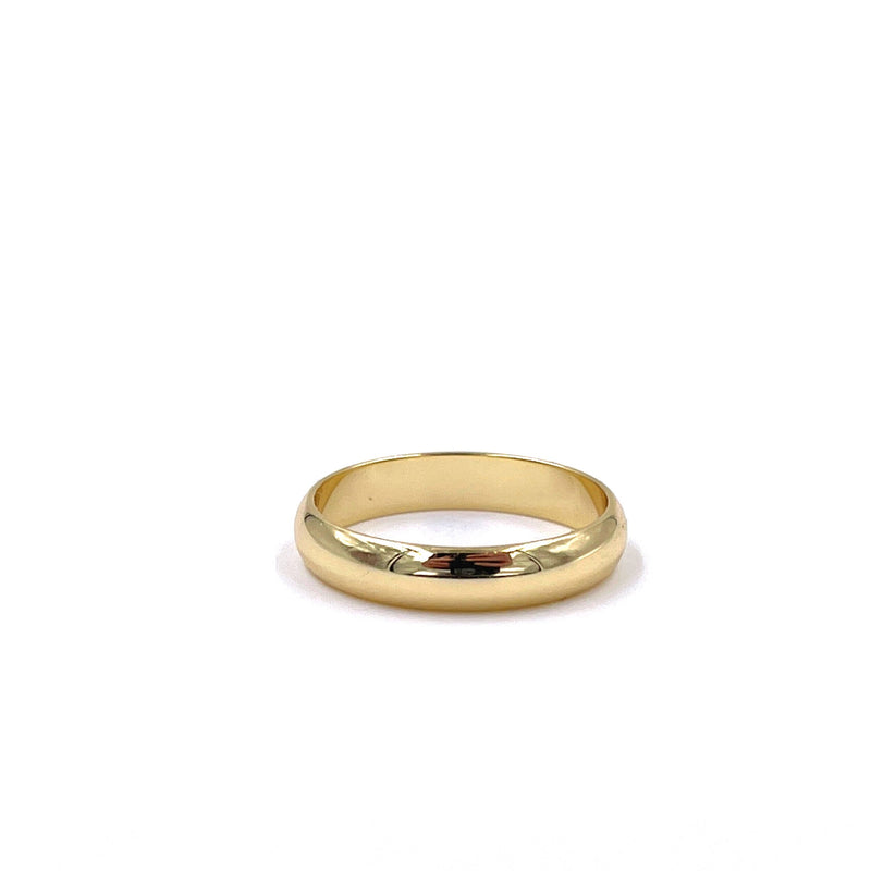 Ashley Gold Sterling Silver Gold Plated Band